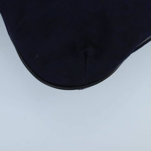 CELINE C Macadam Canvas Noevir Collaboration Hand Bag Navy Auth 98622 - Picture 14 of 16
